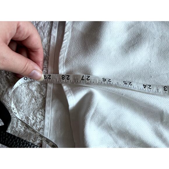 HAINES & BONNER LONDON MEN'S SIZE MEDIUM WHITE BUTTON FRONT SHIRT - Picture 15 of 16